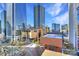 Expansive city view showcasing a mix of modern and historic buildings on a sunny day at 435 S Tryon St, Charlotte, NC 28202