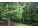 Backyard featuring mature trees and lush grass at 613 Stacy Ridge Rd, Gastonia, NC 28052