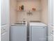 Convenient laundry room with modern washer and dryer at 739 Elders Story Rd, Fort Mill, SC 29708