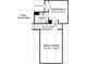 Upstairs floor plan displays bonus room, bedroom 4, a full bath, and storage space at 905 Exeter Dr, Sherrills Ford, NC 28673