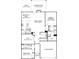 Detailed floor plan showcases gourmet kitchen, primary bedroom suite, flex space, and two-car garage at 905 Exeter Dr, Sherrills Ford, NC 28673