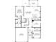 Detailed floor plan showcasing the layout of the primary bedroom, kitchen, and Gathering room at 908 Exeter Dr, Sherrills Ford, NC 28673