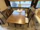 Functional RV dining area with table, chairs, and natural light at 104 Cardinal Dr, New London, NC 28127