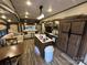 Open RV interior featuring island kitchen, living area, and modern appliances at 104 Cardinal Dr, New London, NC 28127