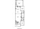 Detailed floor plan showcasing the layout of the main level with the kitchen, dining, and living areas at 19036 Newburg Hill Rd, Davidson, NC 28036
