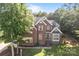 This brick home offers curb appeal, with professional landscaping and a stately presence at 2019 Lynmore Dr, Sherrills Ford, NC 28673