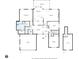 Detailed floor plan featuring the layout of rooms, dimensions, and spatial relationships at 2872 Wheat Field Ct, Lincolnton, NC 28092