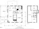 Detailed floor plan showcasing the layout of the home, including bedrooms, living areas, kitchen, and total square footage at 3451 Greene Rd, Monroe, NC 28110