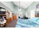 Spacious bedroom features high ceilings and plenty of natural light at 3451 Greene Rd, Monroe, NC 28110