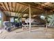 Spacious barn interior featuring a boat, utility vehicle, and durable structure, perfect for storage and projects at 3451 Greene Rd, Monroe, NC 28110