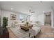 Bright and airy living room with ample natural light, neutral tones, and a spacious layout perfect for relaxation at 416 Balboa St, Matthews, NC 28104