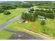 Expansive aerial view of property showcasing the home, lush greenery, and surrounding landscape at 522 Ne Connector Hwy, Albemarle, NC 28001