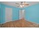 This bedroom has a closet for extra storage space at 522 Ne Connector Hwy, Albemarle, NC 28001