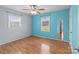 A bedroom with a view of the yard and plenty of light at 522 Ne Connector Hwy, Albemarle, NC 28001