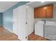 A view of the Laundry Room featuring a washer and dryer at 522 Ne Connector Hwy, Albemarle, NC 28001