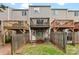 Private backyard with multiple wood decks, providing great outdoor living and entertaining space at 9606 Vinca Cir # E, Charlotte, NC 28213