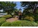 Community landmark offering a landscaped green space perfect for gatherings and relaxing with neighbors at 1040 Stonedown Ln, Matthews, NC 28104