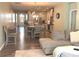 Inviting living area featuring an open-concept layout, flowing from the kitchen, creating a seamless flow at 10417 Bluejack Oak Ct, Huntersville, NC 28078