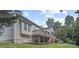 The house has a back deck with stairs leading to the backyard at 1119 Williamstown Rd, Matthews, NC 28105
