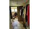 Laundry room area with washer and dryer hookup, and a closet at 118 Hemphill Ave, Chester, SC 29706