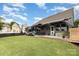 Expansive backyard with patio for dining and entertaining, perfect for outdoor living at 126 W Morehouse Ave, Mooresville, NC 28117