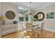 Cozy dining area with natural light and stylish decor, perfect for intimate meals at 141 Castle Dr, Mooresville, NC 28117