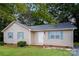 Charming single-story home featuring light siding, blue shutters, and a well-maintained lawn at 201 Killian Cir, Clover, SC 29710