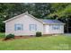 Charming single-story home featuring light siding, blue shutters, and a well-maintained lawn at 201 Killian Cir, Clover, SC 29710