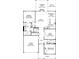 A detailed floor plan showcases the layout of the home's rooms and dimensions at 3061 Bent Willow Dr, Indian Trail, NC 28079