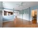 Bright living room with hardwood floors, built-in cabinets, and ample natural light at 405 Jenny Skip Ln, Rock Hill, SC 29732