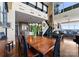 Open-concept dining area next to the kitchen and living room, great for entertaining and gatherings at 435 S Tryon St # 907, Charlotte, NC 28202