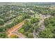A beautiful neighborhood is displayed from above with many trees surrounding the homes at 4510 Wildwood Ave, Charlotte, NC 28208