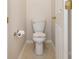 Small bathroom with a white toilet and neutral flooring at 5307 Ayers Orchard Way, Charlotte, NC 28227