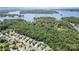 Aerial view of neighborhood by a body of water at 704 Millstream Dr, Rock Hill, SC 29732