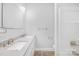 Modern bathroom featuring double vanity, sleek fixtures, and a shower-tub combo at 716 W Graham St, Shelby, NC 28150