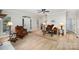 Open-concept living room showcasing stylish furnishings and plenty of natural light, ideal for Gathering gatherings at 7408 Mockingbird Ln, Waxhaw, NC 28173