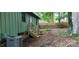 Backyard featuring a wooden deck and steps leading to the yard at 7705 Stone Canyon Ln, Charlotte, NC 28227
