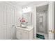 Stylish bathroom featuring a clear glass bowl sink and a walk-in shower, offering a practical and modern design at 1069 Westlake Dr, Kannapolis, NC 28081