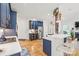 Bright, open kitchen with a central island, modern lighting, and ample counter space at 1069 Westlake Dr, Kannapolis, NC 28081