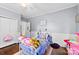 Bedroom featuring hardwood floors, white walls and a closet at 1210 Jackson Rd, Gastonia, NC 28052