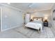 Inviting main bedroom with a ceiling fan and soft, neutral decor at 1708 Roxborough Rd # C, Charlotte, NC 28211