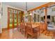 Open floor plan and large dining room with view of the outdoors at 177 Yadkin Falls Rd, New London, NC 28127