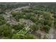 Aerial view of property with surrounding landscape with property lines marked, highlighting the location within the neighborhood at 2312 Tate St, Charlotte, NC 28216