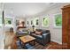 Cozy living room showcasing hardwood floors, neutral walls, and ample natural light at 307 E Allenton St, Mount Gilead, NC 27306