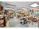Large workshop with tools, workbenches, and plenty of storage, perfect for projects and hobbies at 4412 Dobys Bridge Rd, Fort Mill, SC 29707