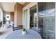 Charming balcony featuring comfortable seating and a view of the surroundings, ideal for enjoying fresh air at 4625 Piedmont Row Dr # 712, Charlotte, NC 28210