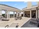 Expansive patio with comfortable lounge chairs and seating arrangements for outdoor relaxation and entertaining at 4625 Piedmont Row Dr # 712, Charlotte, NC 28210