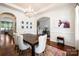 Open dining room with stylish furnishings, elegant lighting, and ample space for gatherings and celebrations at 5042 Alston Dr, Lancaster, SC 29720