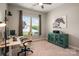 Office space with work station, desk, ergonomic chair, and natural light at 5042 Alston Dr, Lancaster, SC 29720