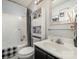 Functional bathroom with shower-tub combination and vanity with storage space at 704 Willow Rd, Salisbury, NC 28147